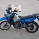 2008 KLR650 Blue